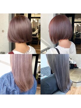 リコバイアフロート(riko by afloat) 透明感カラー/ラベンダーカラー/ピンクベージュ/アッシュグレー