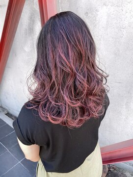 モップアップ ゾイトロープ(Mop up zoe trope) ピンクグラデーション