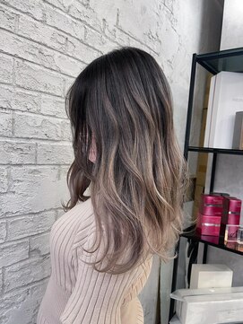 プライズ 池袋店(prize) ハイブリーチバレイヤージュホワイトベージュ2204