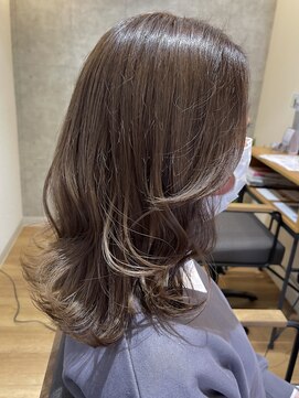 ノエルヘアー(Noel hair) くびれヘアシークレットハイライトアンニュイヘア