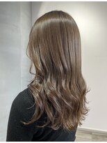 リーオオサカ(Lee Osaka)&nbsp;【ブリーチなし】ミルクティーグレージュ/kana