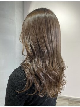 リーオオサカ(Lee Osaka) 【ブリーチなし】ミルクティーグレージュ/kana