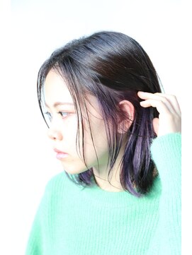 フェイス 延岡店(face) インナーカラー、イヤリングカラー