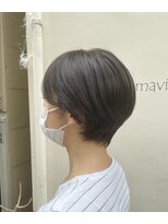 カミビト マヴィー(kamibito mavie)&nbsp;暗髪／20代、30代、40代、50代人気／伸ばしかけ／大人かわいい