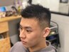 【月.火.水.木限定】カット、シャンプー 、角質とり、ヘッドスパ(5分)