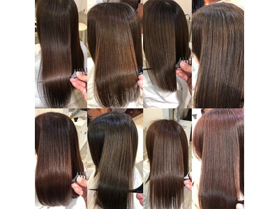 トリートメントのみのヘアケアではなく！！施術の全てが髪質改善