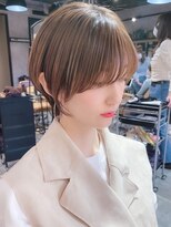 ロンド 銀座(Lond)&nbsp;【銀座◇成田】くびれショート大人かわいい丸みネビージュボブ
