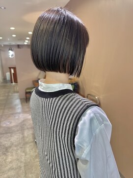 インビテーション 名古屋(invitation) ◎ミニボブ/透明感アッシュ