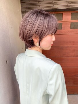 エニ 自由が丘(ENi) マチルダボブ/ピンクベージュ/インナーグレージュ[自由が丘駅]