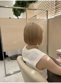 切りっぱなしボブ、ハイトーンボブ