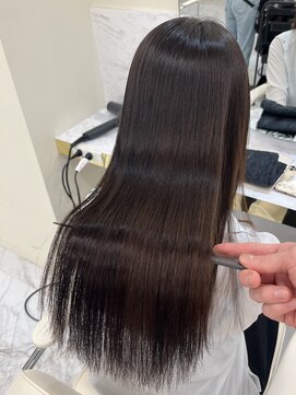 シェノン サントル(CHAINON CENTRE) 前髪/マチルダボブ/ピンクベージュ/インナーグレージュ