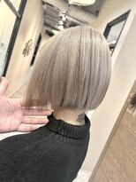 トリコ(torico)&nbsp;ミニボブ×ブロンドカラー