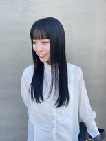 エン(en.)&nbsp;ぱつっと前髪×オフブラック