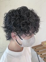 ニコ カシェート 狭山市東口店(nico-cachette)&nbsp;メンズウルフ×スパイラルパーマ
