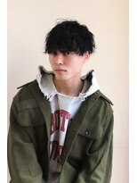 ブークル(boucle)&nbsp;ゆるめパーマ前下がりマッシュ