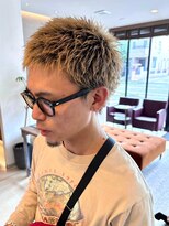 ブリランチン イワタ(Brilliantine Iwata) 金髪スパイキーボウズ