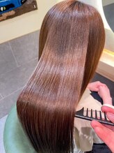 salon the O'sの白髪染め[国分寺駅/イヤリングカラー/ショートカット/ショートボブ]