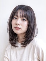 ヘアークリアー 獨協大学前店 顔まわりレイヤースタイル