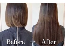 ジェーアンドビー(J&B)の雰囲気（鹿児島唯一♪６Dヘアエクステ☆Before→After）