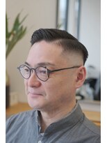 シラ(SHIRA)&nbsp;サイドパート+ミドルフェード