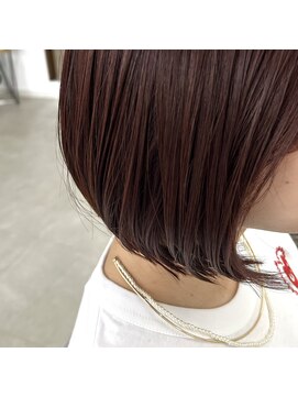 ミリ 奈良店(mm) チェリーブラウン/ベージュ/レイヤー/グレージュ/奈良