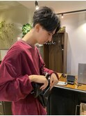 センター分け×耳だしショート◆20代30代40代