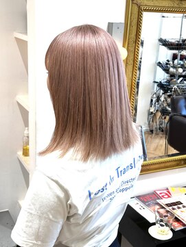 コワファースト  させぼ五番街店(COIFF1RST) ベージュピンク