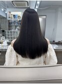 韓国顔まわりレイヤーカットグレージュオリーブベージュブラウン