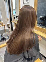ゼン ネオ(Zen Neo)&nbsp;【髪質改善】秋カラーショコラブラウン♪ 艶ロング　20代30代