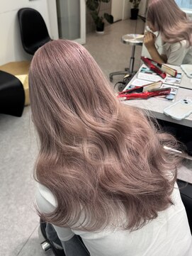 ペレ 渋谷(PELE) ミディアムヘア/デザインカラー/フェイスフレーミング/渋谷