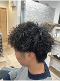 『宇城市|ツイストスパイラルパーマ』