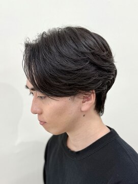 アウラ(AURA) フェザーパーマニュアンスパーマ毛流れパーマ