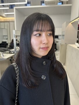 ザザ ZA/ZA 茗荷谷 レイヤーカット/髪質改善