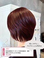 スピーディーカラー 行田店&nbsp;オーガニック全体白髪染め