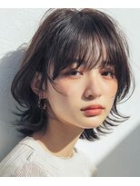 ミシェリー(misherry) 耳かけ大人ショートボブ/丸みショートボブレイヤー/前髪あり