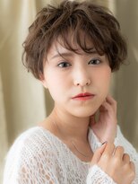 カバーヘア ブリス 北浦和(COVER HAIR bliss)&nbsp;大人ガーリープードルパーマ刈り上げショートA7北浦和30代40代