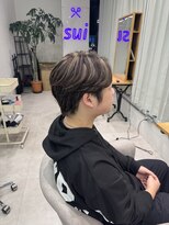 メンズサロン スイ 春日井(MEN'S salon SUI)&nbsp;ツーブロハイライト