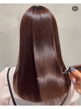 アネラ リラクシス(Anera Relaxsis)の写真/宮崎希少！《水素ガス吸入×酸性ストレート》傷みや不自然な仕上がりにお悩みの方必見!!傷ませず髪質改善◎