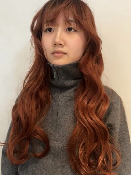 グラフ ヘアーズ ラボ graf hair's lab オレンジブラウン