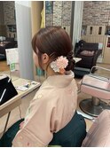 卒業式×袴着付け