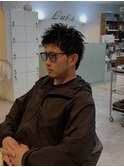 束感スパイキーショート