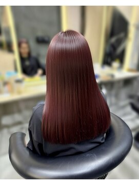 ロンド 表参道店(Lond) 逆アンブレラカラー/ミルクティーベージュ/デザインカラー