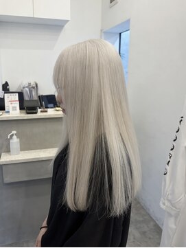 シールドヘアー 沖縄 新都心(C'LD Hair) ホワイトカラー/那覇美容室/新都心美容室