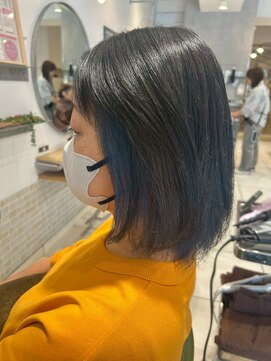 アース モード 新小岩店(EARTH/M) シアーブラック×ブルー