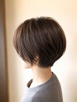 バルバル ヘアデザイン(balbal hairdesign)&nbsp;丸みショート×アッシュグレー