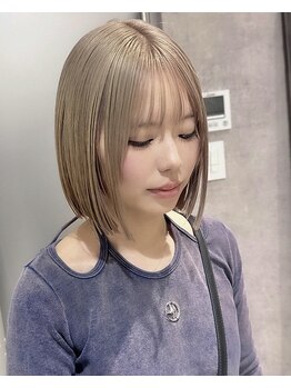 ベモ(NVEMO)の写真/髪のダメージを最小限に抑え一緒に考えて理想に近づくご提案◎【ケアブリーチ/ブリーチなしダブルカラー】