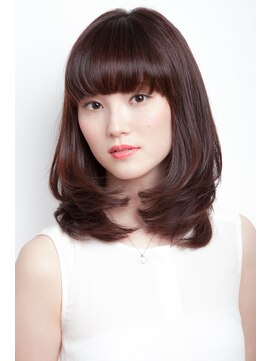ヘアーサロン ソワ 北浦和(hair salon sowa) クールフェミニンミディーロング