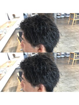 ザ オーダー(THE ORDER) ツイストスパイラルパーマ波巻きスパイラルパーマ刈り上げ