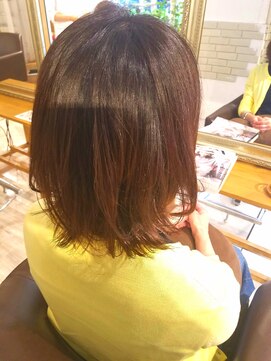 ウィービーパセリ atre川越店(WE BE PARSLEY) 外はねボブ 【担当富樫直樹】