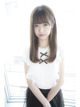 サロンドミルク 原宿(salon de MiLK) 【salon de MiLK 原宿】透け感×アッシュベージュ